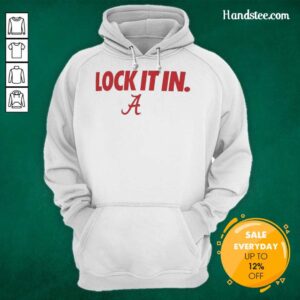 Good Alabama Crimson Tide 2026 Lock It In Hoodie in vibrant colors, perfect for game day and showing team spirit.