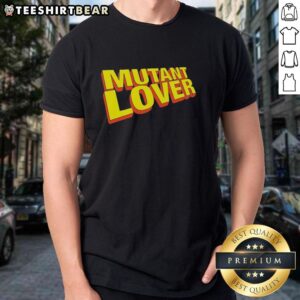 Pretty Mutant Lover X-Men The Animated Series T-Shirt featuring vibrant graphics of iconic characters from the show.