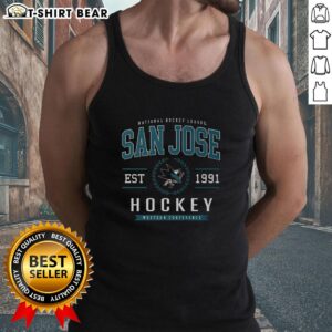 Hot San Jose Sharks Hockey Legacy Crest Tank Top showcasing team spirit and style for fans and athletes.