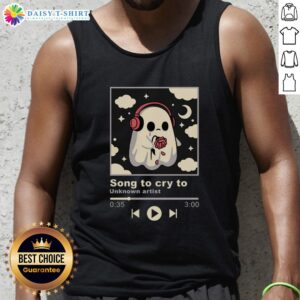 Good Song To Cry To tank top featuring a stylish design, perfect for emotional moments and casual wear.