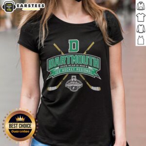 Good Dartmouth Big Green 2026 NCAA Division I Men's Ice Hockey Regional Ladies Tee showcasing team spirit.