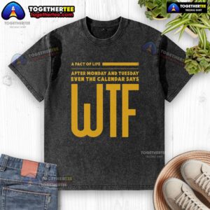 Official A Fact Of Life washed t-shirt featuring a vintage design, perfect for casual wear and nostalgic fans.