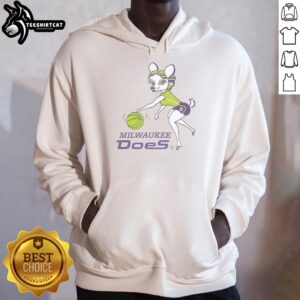 Premium Milwaukee Does WPBL Logo Hoodie in black, featuring a stylish design and comfortable fit for sports enthusiasts.