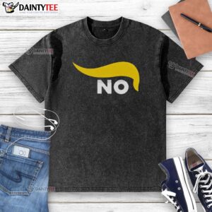 Nice No Trump Washed T-Shirt featuring a bold graphic design, perfect for casual wear and expressing your style.