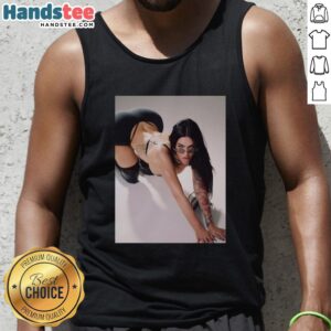 Megan Fox in a timeless tank top, showcasing her stunning look in a new Instagram photo.