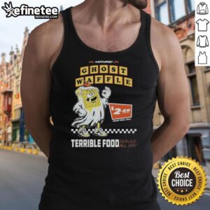 Premium Ghost Waffle Terrible Food T-Shirt - Image 4
