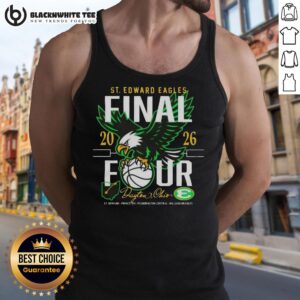 Top 2026 St. Edward Basketball Final 4 Pickerington Central tank top featuring team colors and logo, perfect for fans.
