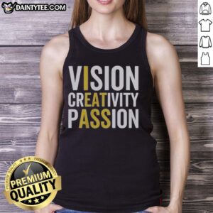 Alt Text: Good I Eat Ass Vision Creativity Passion Tank Top in vibrant colors, perfect for expressing unique style and personality.