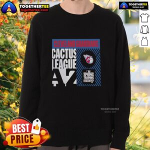 Good Cleveland Guardians Cactus League Spring Training 2026 sweatshirt in vibrant colors, perfect for fans and warm weather.