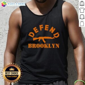 Awesome Defend Brooklyn Curved Tank Top featuring a stylish design, perfect for casual wear and summer outings.