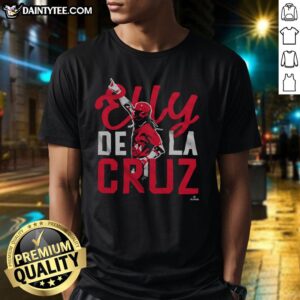 Awesome Elly De La Cruz handcrafted superstar t-shirt featuring vibrant graphics and a stylish design for fans.