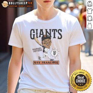 Pretty San Francisco Giants Rafael Devers T-Shirt featuring vibrant team colors and stylish design, perfect for fans.