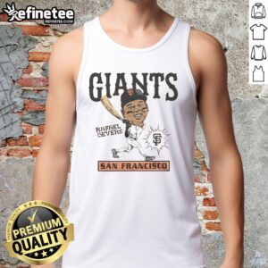 Awesome San Francisco Giants Rafael Devers tank top featuring vibrant team colors and bold graphics.