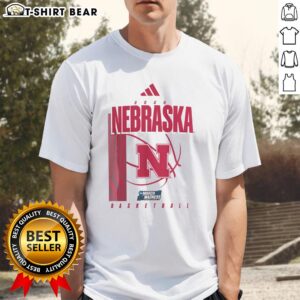 Awesome Nebraska Huskers March Madness T-Shirt featuring bold team graphics, perfect for fans celebrating the tournament.