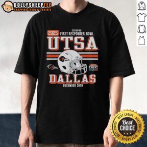Good Utsa Roadrunners Servpro First Responder Bowl T-Shirt featuring team colors and logo, perfect for fans.