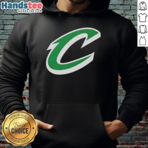 Awesome Cleveland Cavaliers white logo hoodie for St. Patrick's Day celebration, stylish and festive apparel.