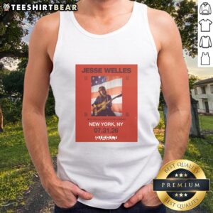Top Jesse Welles Red Tour 2026 North America City Dates poster on a tank top showcasing vibrant tour details and dates.