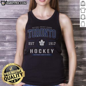 Nice Toronto Maple Leafs hockey legacy crest tank top featuring a stylish design for fans of the NHL team.