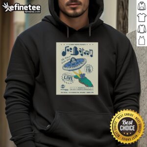 Poster for Joe Bataan concert at Premium El Donut Shoppe, Orlando, FL, featuring vibrant hoodie design, March 19, 2026.
