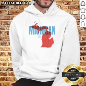 Awesome America 250 Michigan hoodie featuring a vibrant design celebrating Michigan's heritage and culture.