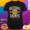 Vintage 2022 Oklahoma Softball National Champs T-shirt showcasing team pride with classic design and vibrant colors.