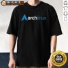 Stylish Archlinux logo T-shirt featuring the iconic blue logo on a comfortable fabric, perfect for Linux enthusiasts.