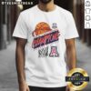 Alt Text: Arizona Wildcats Big 12 Men's Basketball Conference Tournament Champions 2026 logo t-shirt featuring vibrant design.