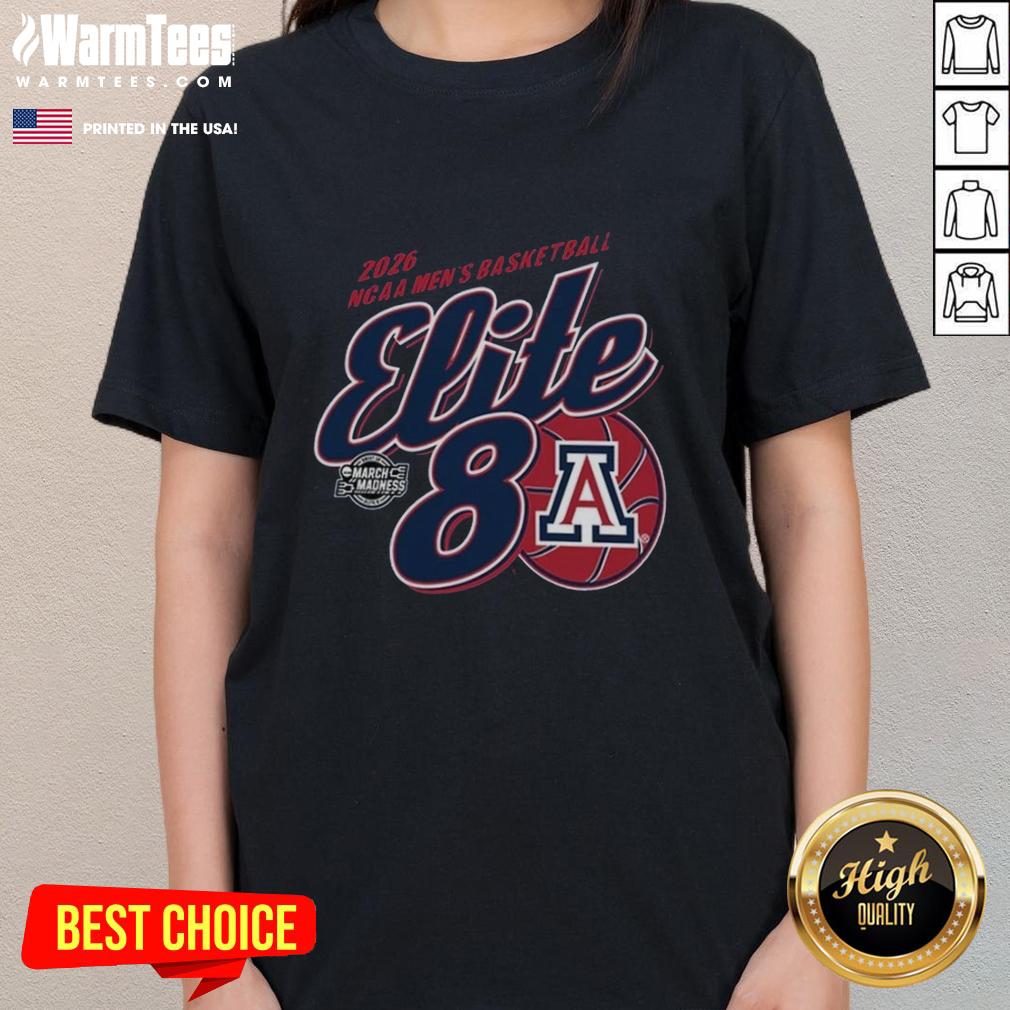 nice-arizona-wildcats-mens-basketball-elite-8-march-madness-ladies-tee Alt Text: Nice Arizona Wildcats Men's Basketball Elite 8 March Madness ladies tee showcasing team spirit and style.