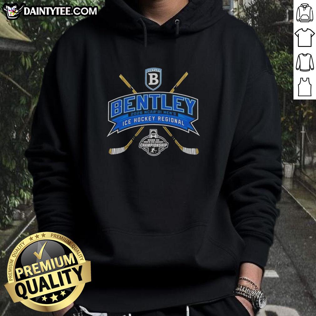 nice-bentley-falcons-2026-ncaa-division-i-mens-ice-hockey-regional-hoodie Nice Bentley Falcons 2026 NCAA Division I Men's Ice Hockey Regional Hoodie featuring team colors and logo design.