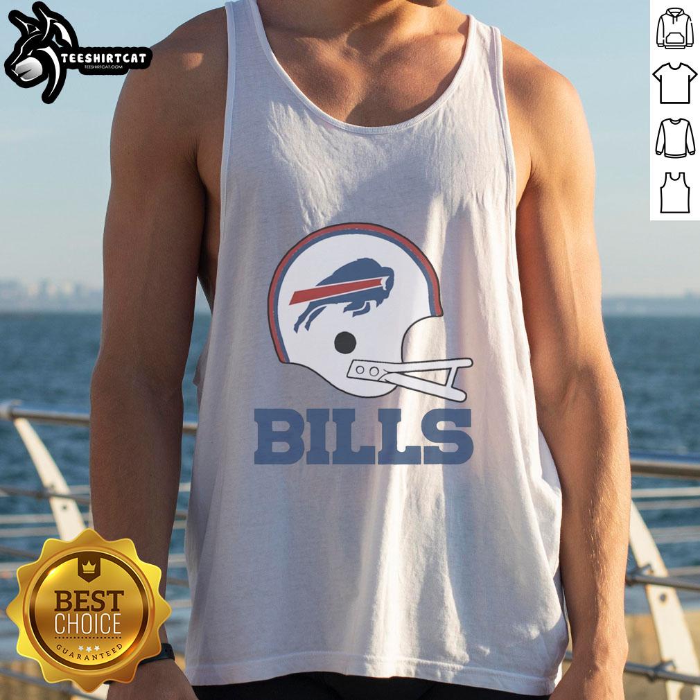 nice-buffalo-bills-football-logo-in-big-helmet-tank-top Alt Text: Buffalo Bills football logo featured on a stylish big helmet tank top design for fans.
