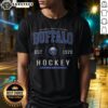 Nice Buffalo Sabres Hockey Legacy Crest T-Shirt featuring the team's logo, perfect for fans and casual wear.