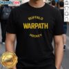 Alt Text: Nice Buffalo Warpath Hockey T-Shirt featuring bold graphics and vibrant colors, perfect for fans and casual wear.