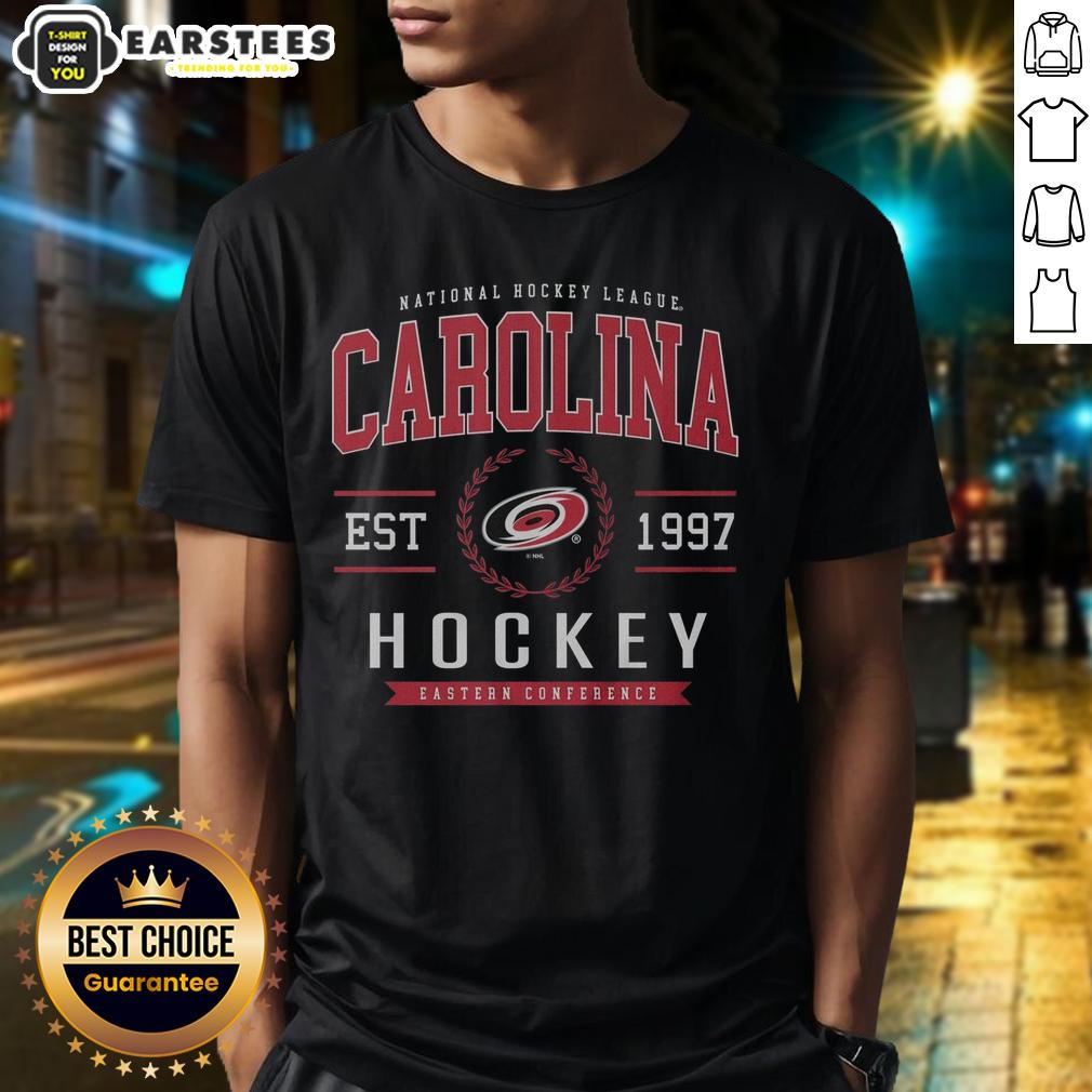 nice-carolina-hurricanes-hockey-legacy-crest-t-shirt-1 Alt Text: Nice Carolina Hurricanes Hockey Legacy Crest T-Shirt showcasing team logo and vibrant colors for fans.