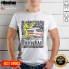 Alt Text: Nice Deutsche Bahnana T-Shirt featuring humorous design about train delays, perfect for travel enthusiasts.