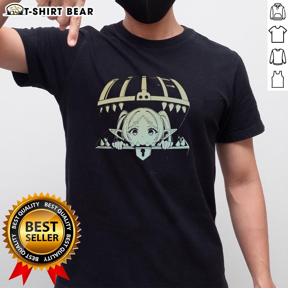 Nice Frieren Frieren Beyond Journey'S End Anime T Shirt Nice Frieren Frieren Beyond Journey's End anime T-shirt design featuring vibrant graphics and character illustrations.