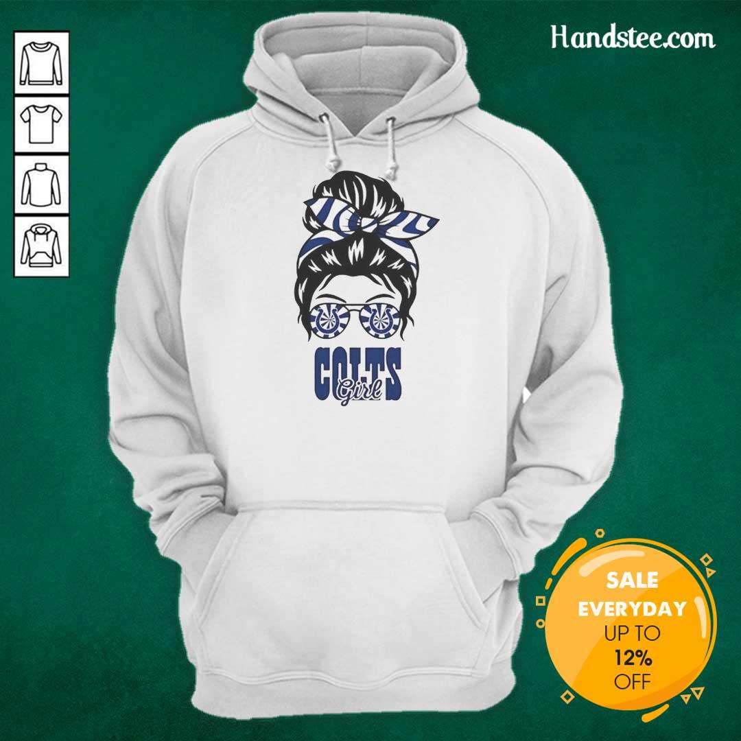 nice-indianapolis-colts-girl-messy-bun-glasses-hoodie Cheerful Indianapolis Colts girl with glasses, messy bun, and hoodie, showcasing team spirit and style.