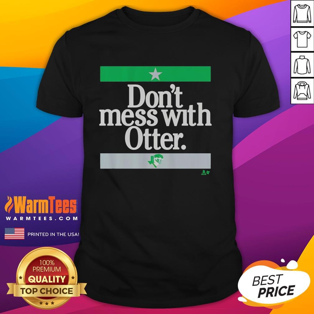 nice-jake-oettinger-dont-mess-with-otter-t-shirt-1 Stylish 'Don't Mess With Otter' T-shirt featuring Jake Oettinger design, perfect for hockey fans and otter lovers.