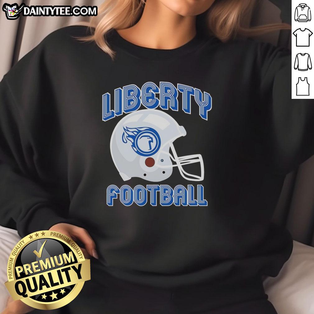 nice-liberty-flames-football-helmet-sweatshirt Nice Liberty Flames football helmet sweatshirt showcasing team spirit and style for fans and athletes.