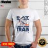 Looney Tunes X Team USA Eat Sleep Dream Train T-Shirt featuring vibrant graphics and a comfortable fit for fans.
