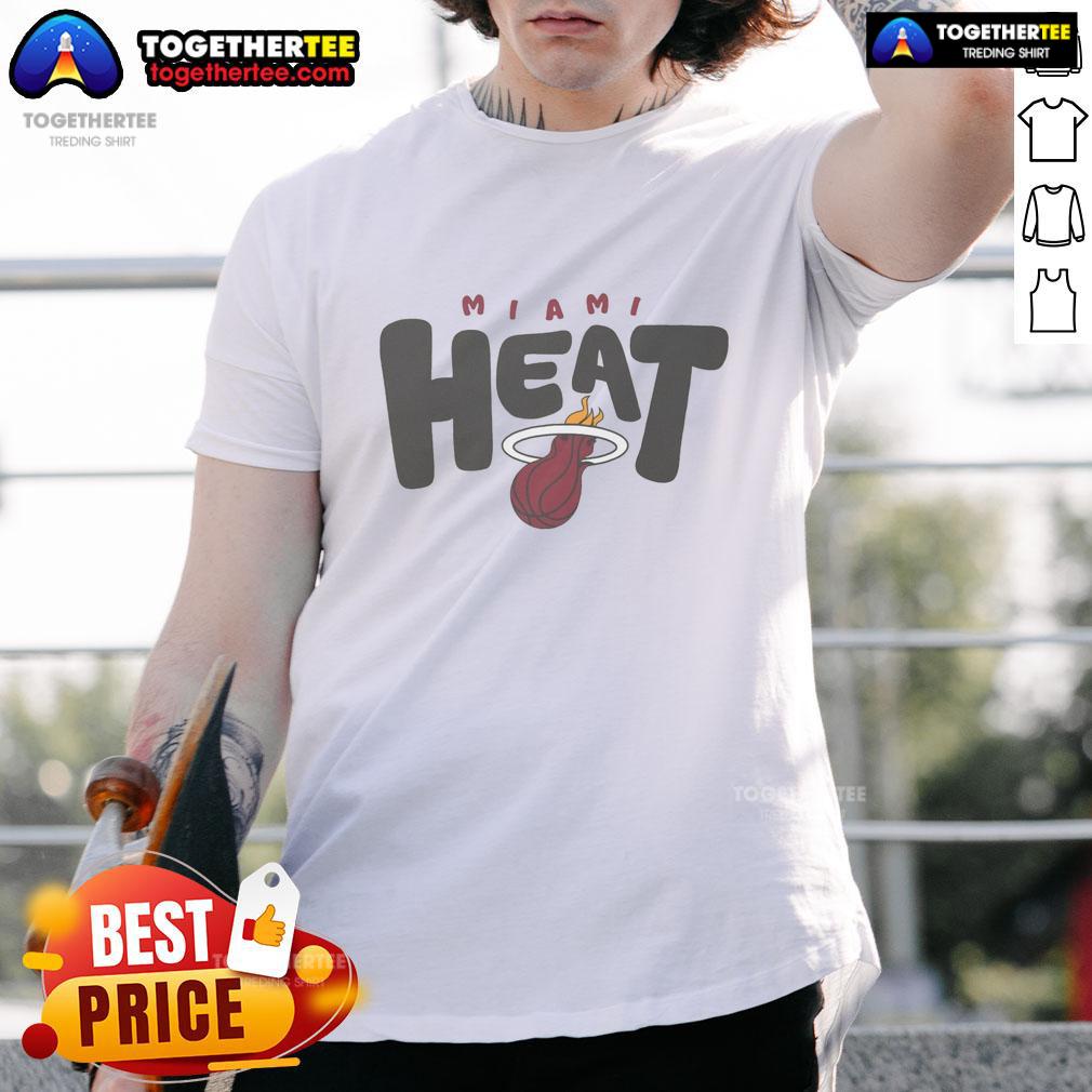 Nice Miami Heat Bubble T Shirt Nice Miami Heat Bubble T-Shirt featuring vibrant graphics perfect for fans and casual wear.