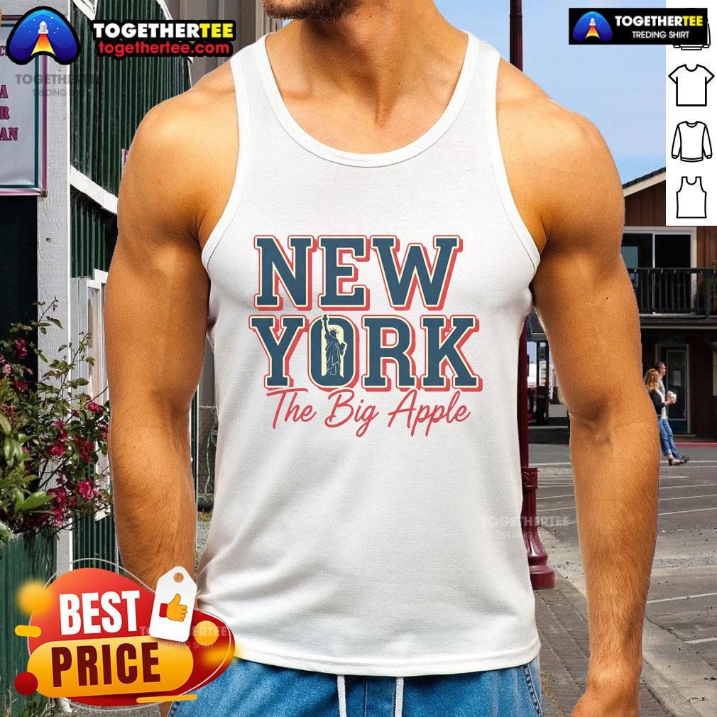 Nice New York The Big Apple Vintage Retro Tank Top Vintage retro tank top featuring 'Nice New York The Big Apple' design, perfect for city lovers and fashion enthusiasts.