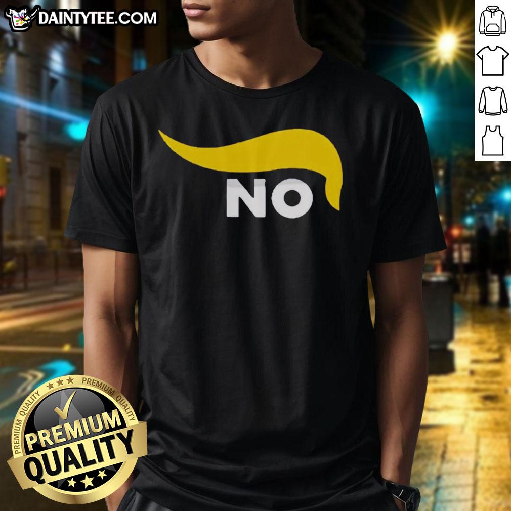 nice-no-trump-t-shirt Nice No Trump T-Shirt featuring a bold graphic design, perfect for expressing your political stance with style.
