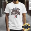 Alt Text: Northeastern Huskies NCAA Women's Ice Hockey Frozen Four Champions 2026 T-Shirt featuring team colors and logo.