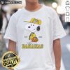 Alt Text: Nice Peanuts Snoopy X Savannah Bananas Est 2016 T-Shirt featuring playful Snoopy design for fans and collectors.