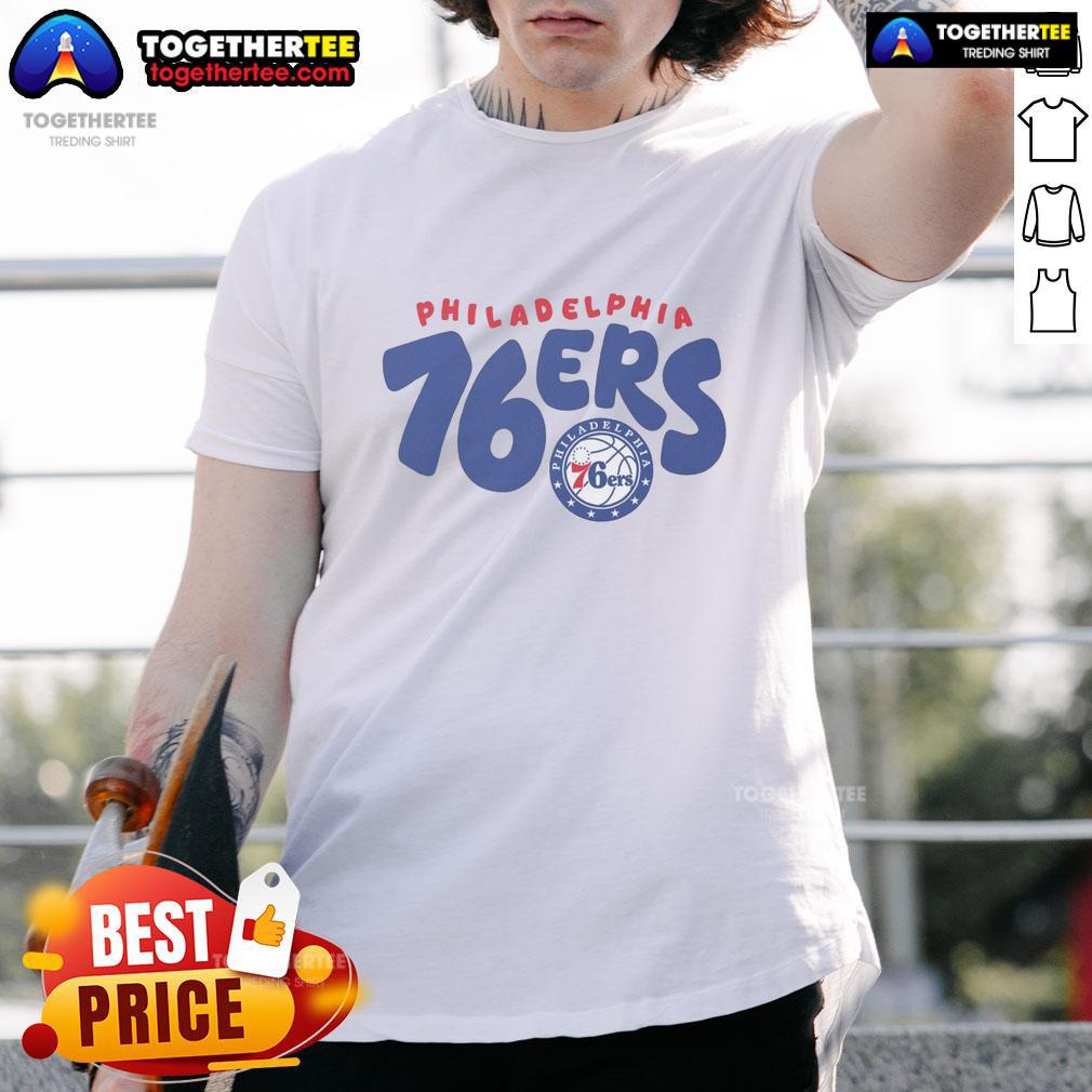 Nice Philadelphia 76Ers Bubble T Shirt Nice Philadelphia 76ers Bubble T-Shirt featuring vibrant colors and a stylish design, perfect for basketball fans.