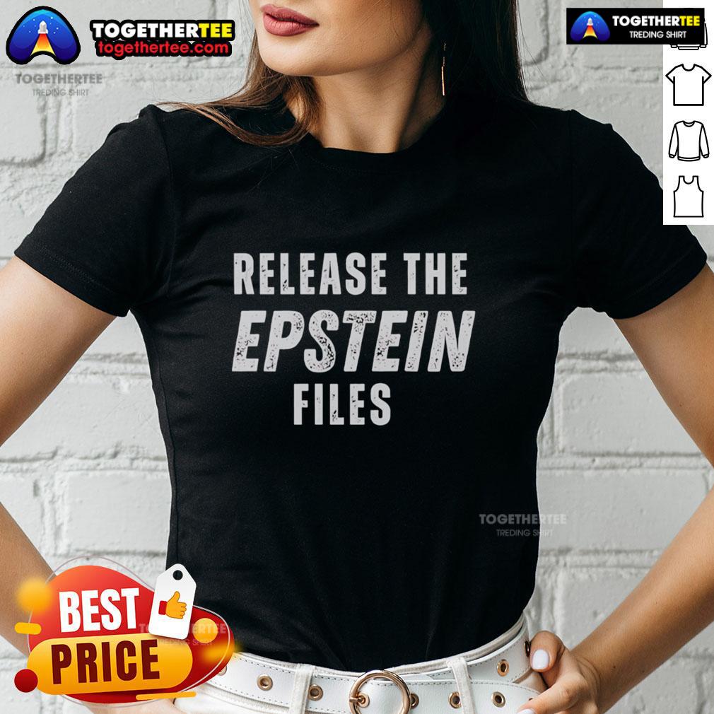Nice Release The Files Portest Retro Ladies Tee Retro ladies tee featuring 'Nice Release The Files' protest design, perfect for stylish activism and casual wear.