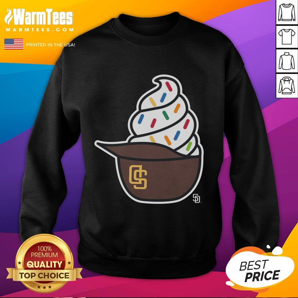 nice-san-diego-padres-ice-cream-sweatshirt Cozy Nice San Diego Padres ice cream sweatshirt featuring team colors and logo, perfect for fans and chilly days.