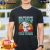 Vintage Snoopy t-shirt featuring 'Roses are red, shit is brown' quote. Perfect for casual wear and humor lovers.