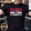 Stylish South Carolina Stingrays logo T-shirt featuring vibrant colors and team branding perfect for fans.