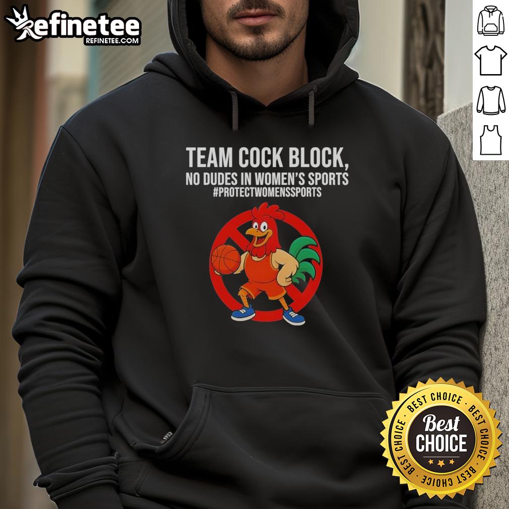 nice-team-cock-block-no-dudes-in-womens-sports-hoodie Nice Team Cock Block hoodie design promoting no dudes in women's sports, featuring bold graphics and a stylish fit.